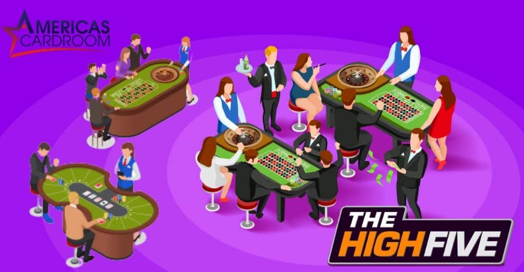 High Five Poker Events to be Held at Americas Cardroom