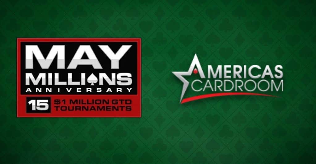 Americas Cardroom brings May Millions Anniversary Celebration