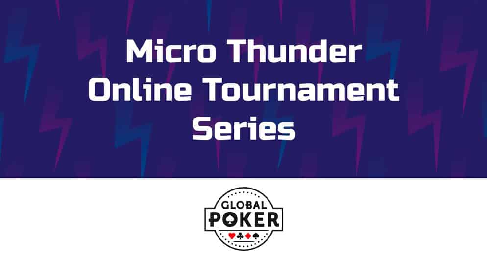 Global Poker Micro Thunder Series begins in September